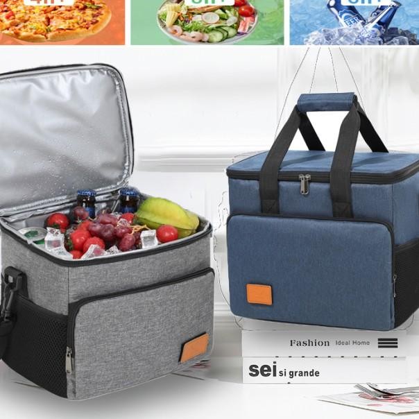Cooler Bag Tempat Bekal Lunch Box Bag Tas Dingin Tas Es Krim
