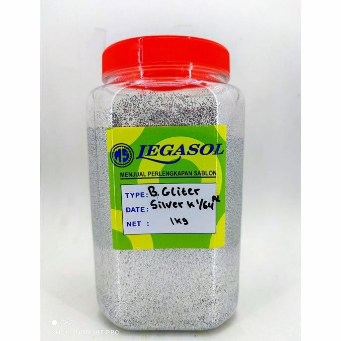 

Bubuk Gliter Silver K 1/64 @1kg