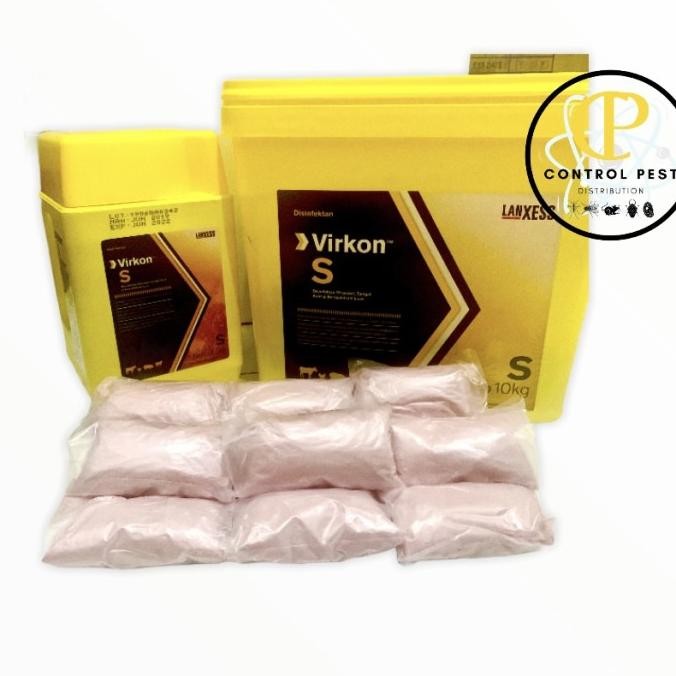 Disinfektan Virus Kandang, Corona Vircon S Repacking Isi 100 Gram
