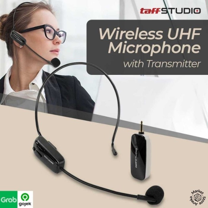 Termurah Mic Wireless Bando Clip On Original