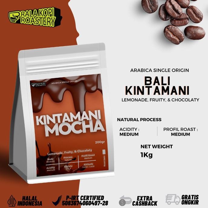 

Kopi Arabika Bali Kintamani | Biji Kopi Single Origin Arabica 1Kg