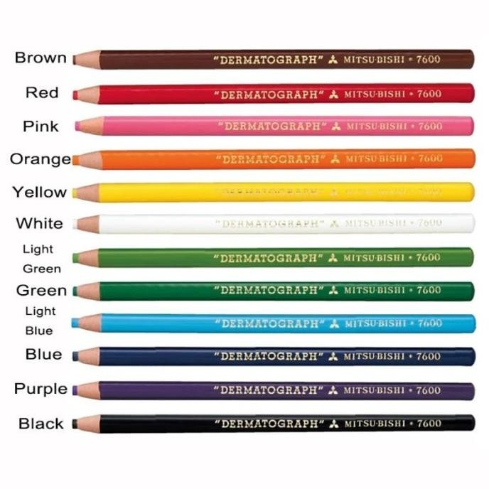 

BEBAS ONGKIR - Pensil Kaca/ Dermatograph Mitsubishi 7600 [Per Lusin]