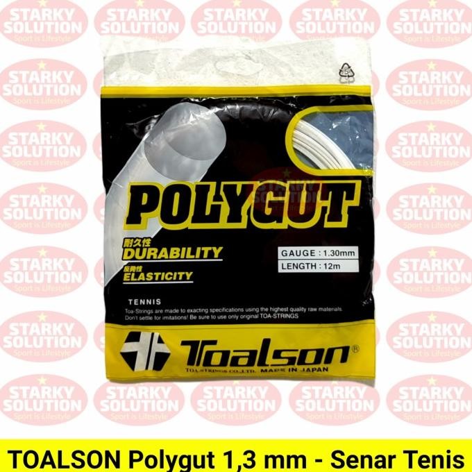 Senar Raket Tenis Toalson Polygut Original