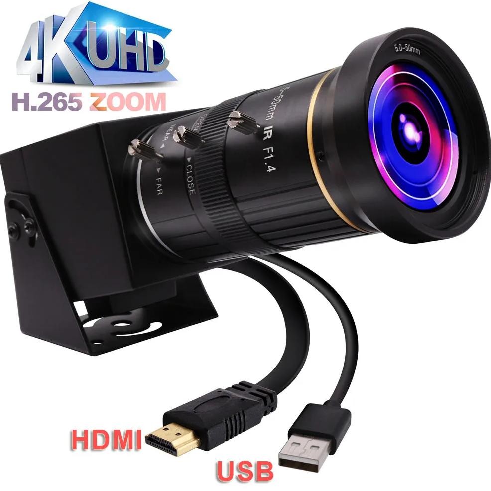 ELP HDMI CAMERA OPTICAL ZOOM VIDEO CONFERENCE CAMERA DIGITAL ZOOM 4K USB WEBCAM HDMI LIVE STREAMING 