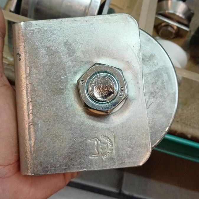 RODA PINTU PAGAR 4" INCH BAHAN GALVANIS 2807T