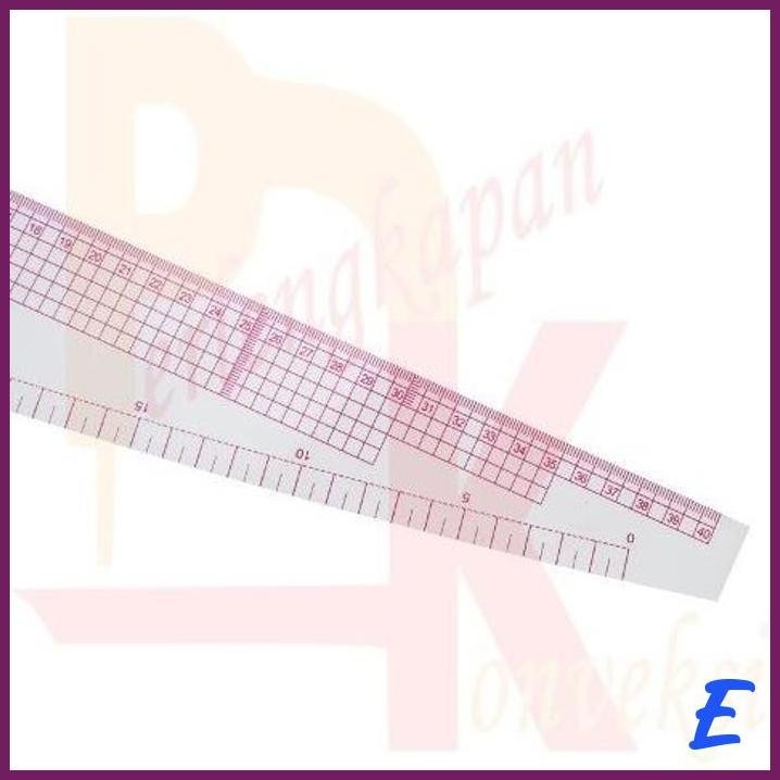 

| PLK | PENGGARIS JAHIT - PENGGARIS POLA LENGKUNG FRENCH CURVE RULER