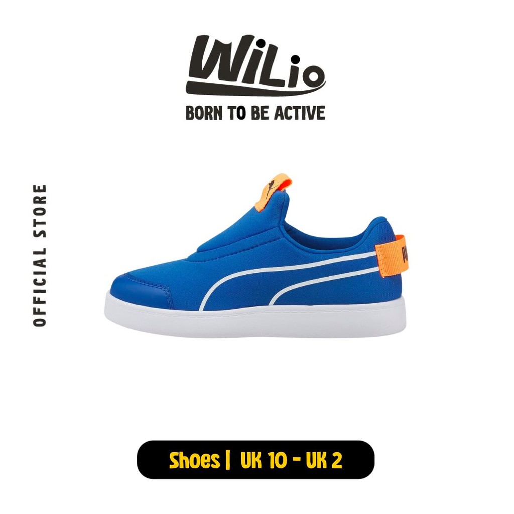 PUMA Courtflex V2 Slip On Ps Victor 37485809 - Sepatu Anak