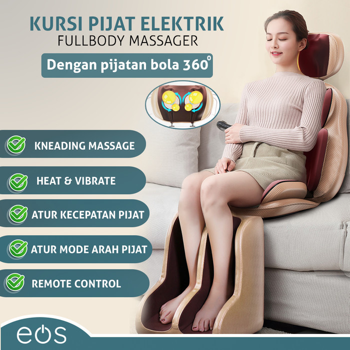 Cuci Gudang Kursi Pijat Terapi Alat Pijat Pinggang Kaki Bahu Leher Chair Massager