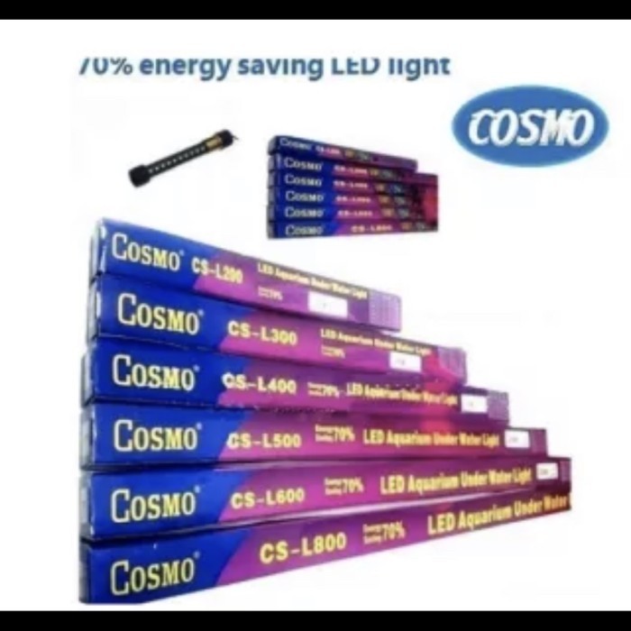 Promo Lampu Celup Aquarium Led Cosmo Cs -V800- 80Cm