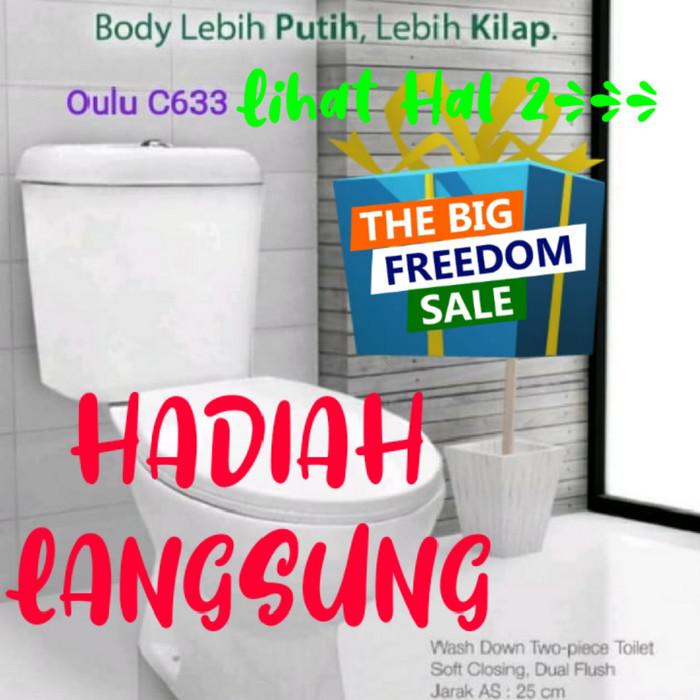 Termurah Closet Duduk Oulu
