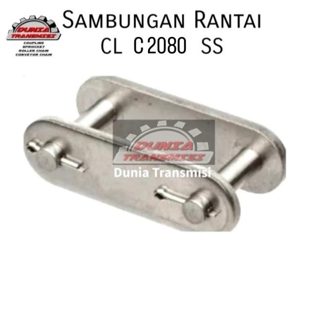 SAMBUNGAN RANTAI C 2080 STAINLESS CL C2080 CONNECTING LINK C2080 SS 0911T