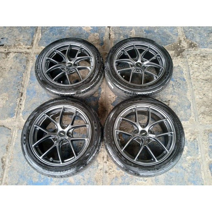 Velg bekas jf luxury ring 17 pcd5x114 ertiga brv granmax carry xpander