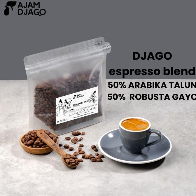 

Siap Kirim Kopi Espresso Djago Blend Smooth Blend 50% Arabika Talun 50% Robusta Gayo
