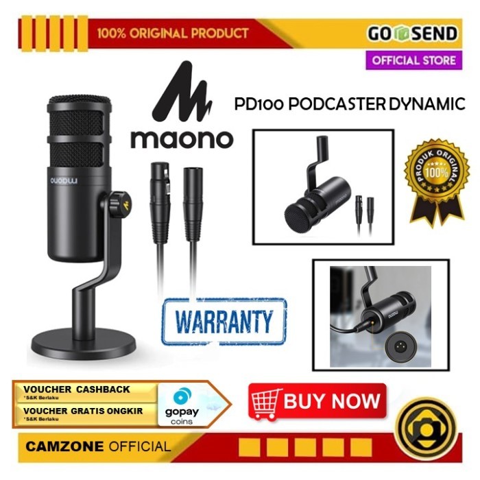 Maono PD100 Podcaster XLR Maono PD-100 Microphone