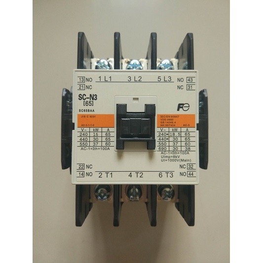 Pasti M4Ntep- Magnetic Contactor Kontaktor Fuji Sc-N3 Sc N3 Coil 220Vac 2No 2Nc