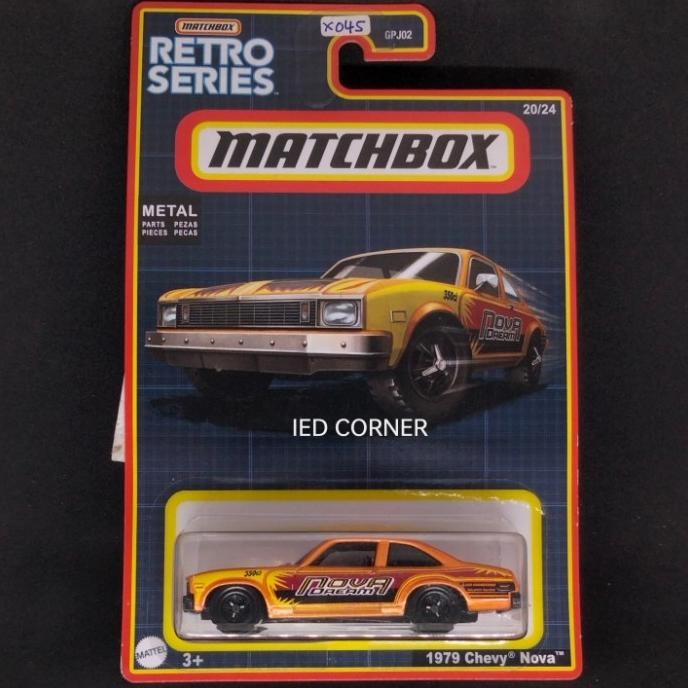 Matchbox 1979 Chevy Nova - Retro Series #X045 @M02