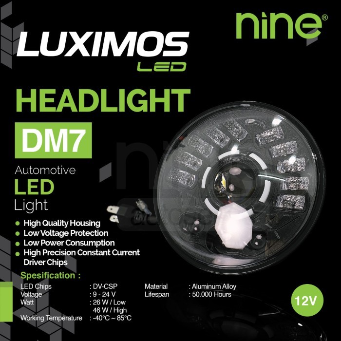 Daymaker 7 Inch Luximos By Luminos Nine Original Universal Ninja Tiger