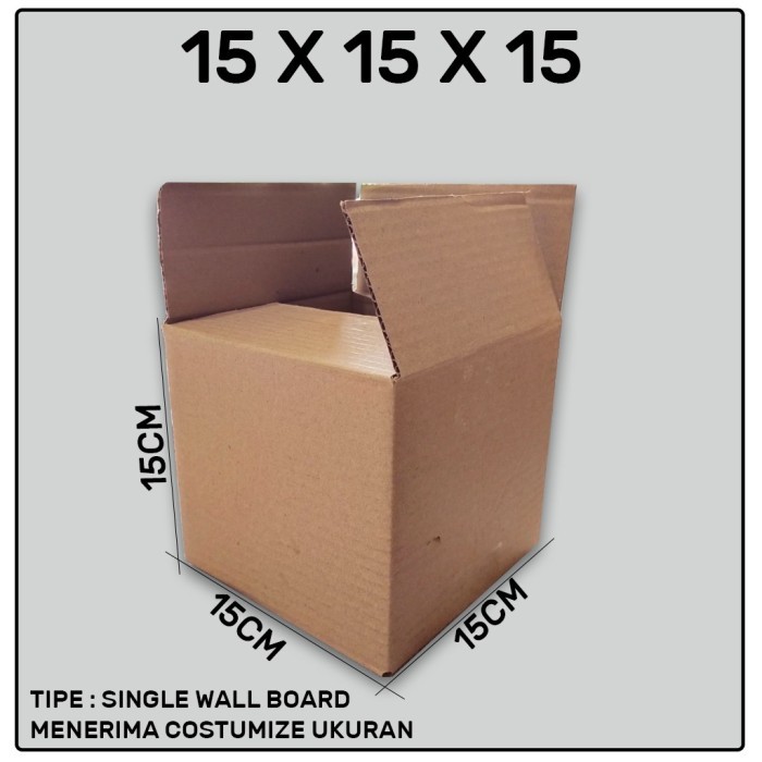 

karton box kardus packing kemasan kardus 15 x 15 x 15CM