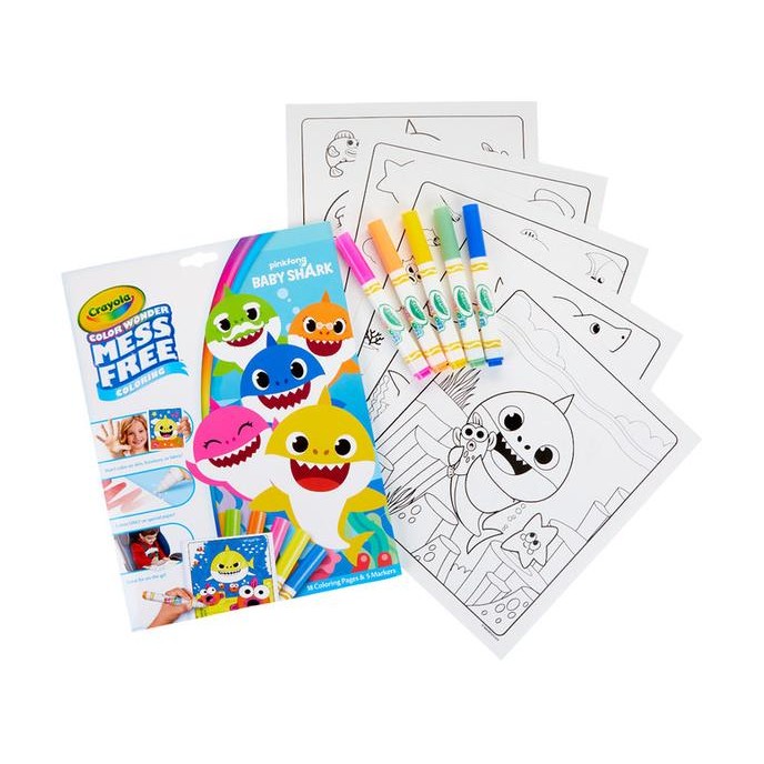 

Crayola Color Wonder Mess Free Coloring Pages & Markers !! Ready