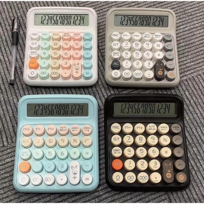 

TERSEDIA STYLIST COLOR CALCULATOR KINCIZEN KC-2034 - KALKULATOR FANCY WARNA 14DIGIT DESKTOP MEJA