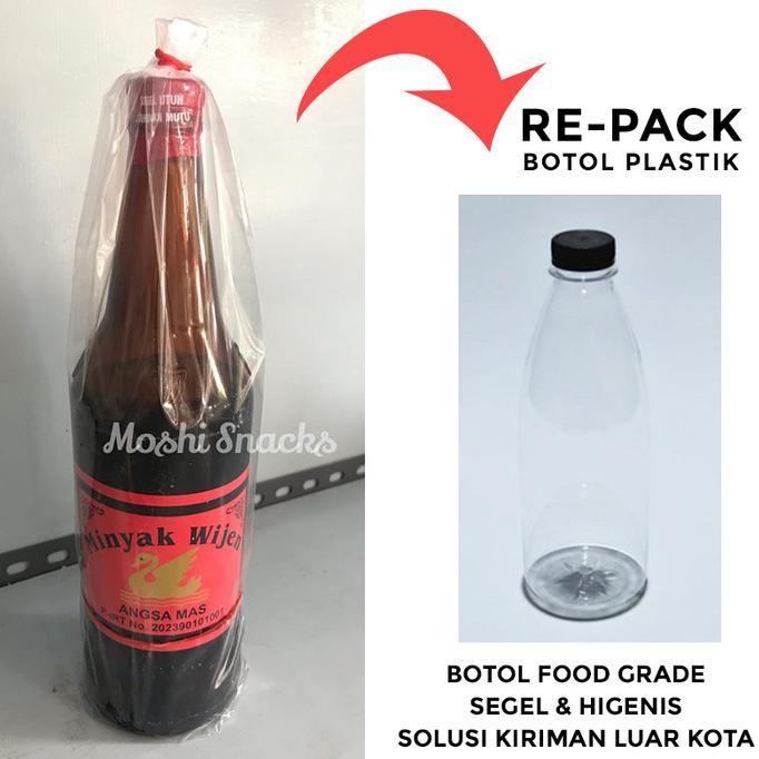 

Minyak Wijen Angsa Mas Besar Repack Asli Bangka / Sesame Oil / Makyu