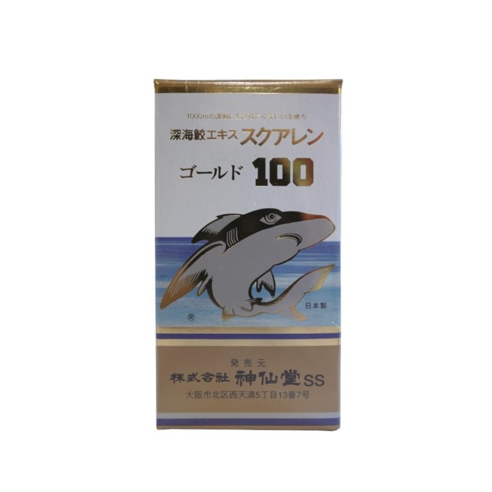 SQUALENE GOLD 100 Minyak Hati Ikan Hiu Jepang