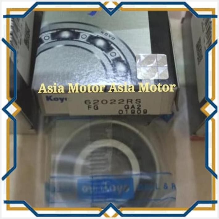 [ASI55] BEARING 6202 2RS KOYO JAPAN UKURAN 15X35X11 MM LAHER 6202 2RS ORI KOYO