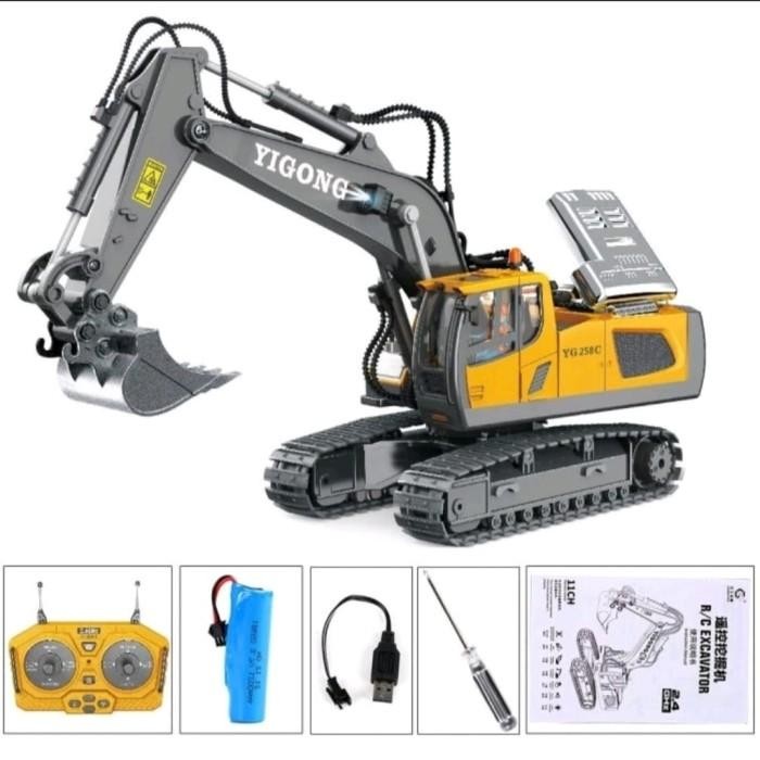 Mobil Remote Control Rc Beko Rc Excavator Rc Mainan Remote-Beko Yigong