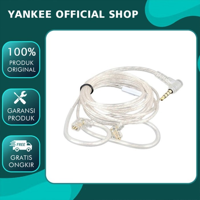 Terlaris Kabel QKZ X HBB Replacement Cable with Mic Cable Original QDC SALE