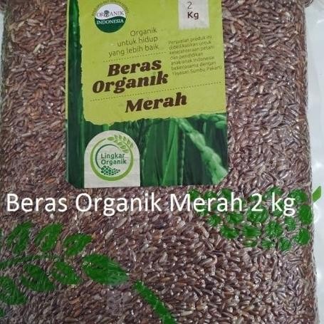 

Beras Merah Organik 2 Kg Lingkar Organik