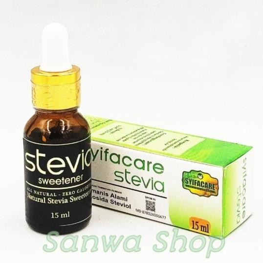 

Stefia Gula Cair Non Kal Sugar Stevia Pemanis Ala