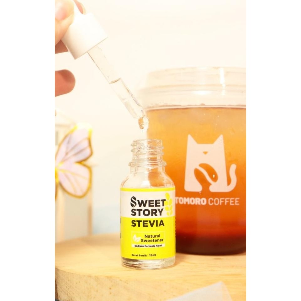 

Sweet Story Stevia Cair Pemanis Ala Gganti Gula 0 Kal - 15 Ml