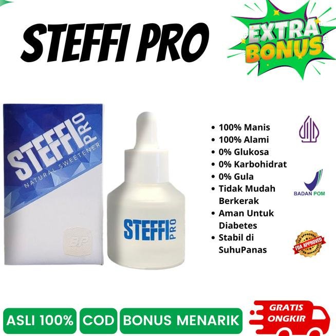 

Steffi Pro 30Ml Pemanis Gganti Gula Ala - Stevia Tetes