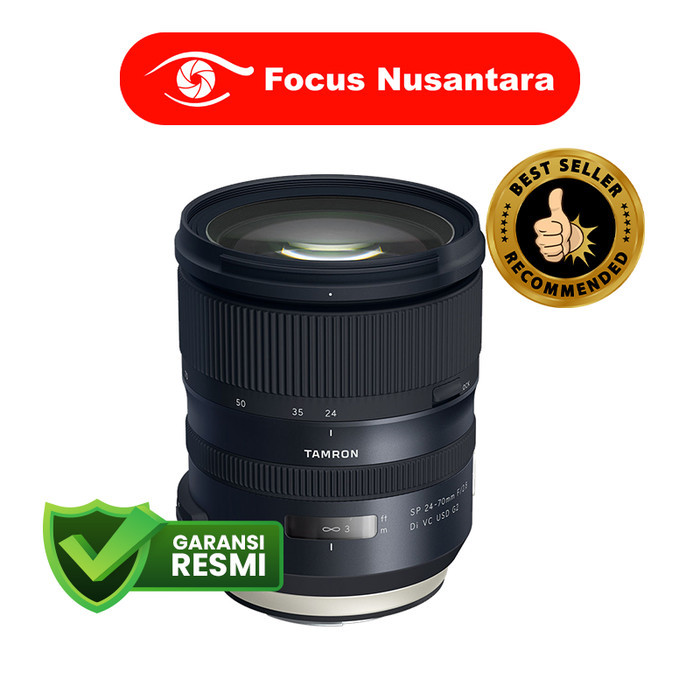 Tamron SP 24-70mm f|2.8 Di VC USD G2 - Lensa DSLR Kualitas Tinggi