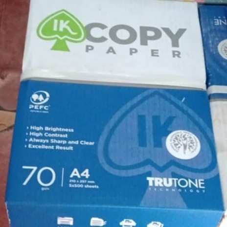 

Kertas A4 70gr Copypaper per 2 dus