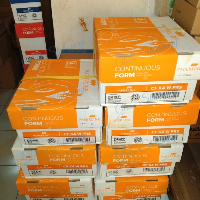 

Continuous Form PAPERLINE 4 ply PRS 9.5"x 11"(CF K4 PPL 9,5x11 inch/2)