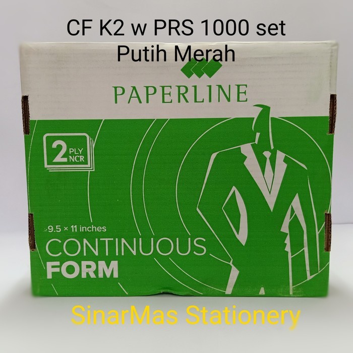 

Continuous Form 9.5 x 11 / Continuous Form K2 W PRS Paperline 2 Ply