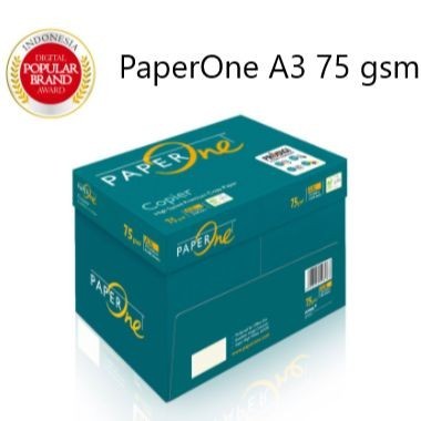 

[Grab/Gojek] Termurah! Kertas Copy HVS A3 70 / 80 g PaperOne / Box Dus