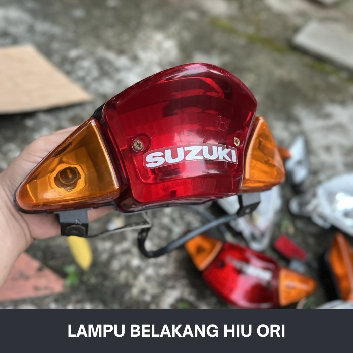 {Bekas} Lampu belakang satria hiu ori copotan mulus Berkualitas