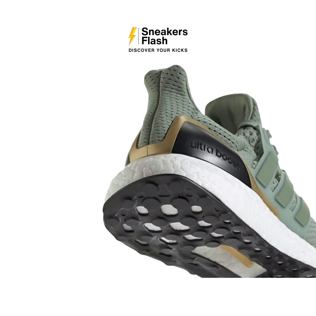 ADIDAS Ultraboost 1.0 Silver Green Gold Metallic Sepatu Lari Pria - IF5258 - Size 44