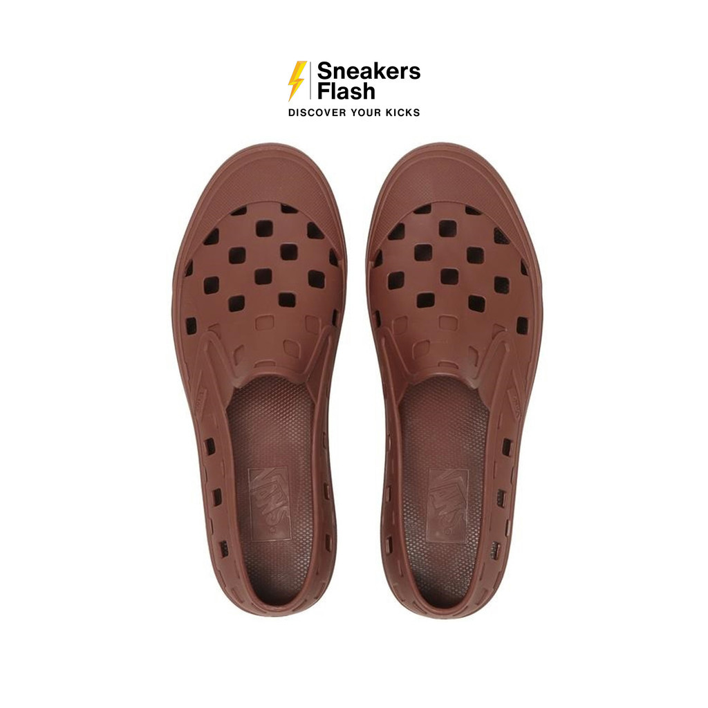 VANS Slip On Trek Root Beer Brown Sepatu Sneakers Pria - VN0A5HF8HCV - Size 36.5