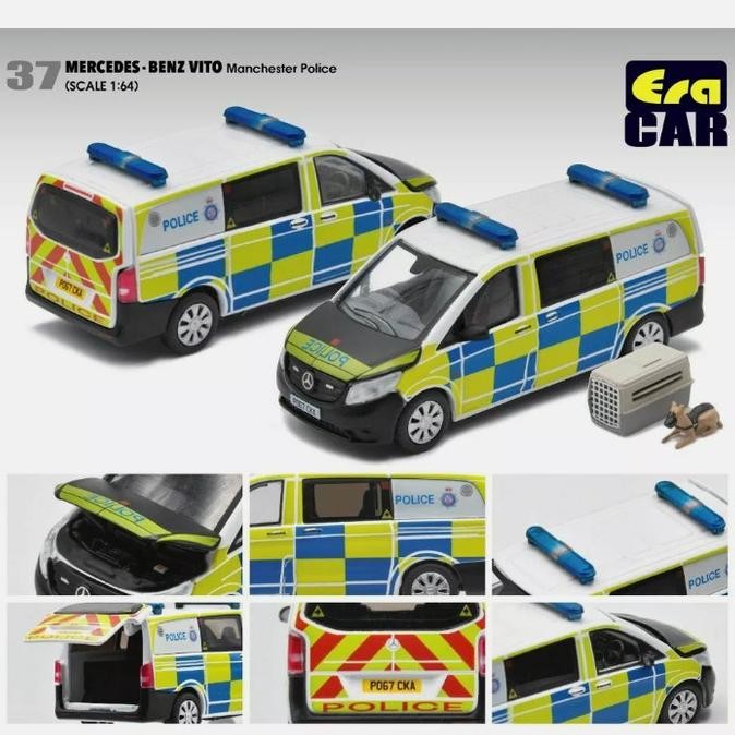 Era Car Diecast 37 Mercedes Benz Vito Manchester Police