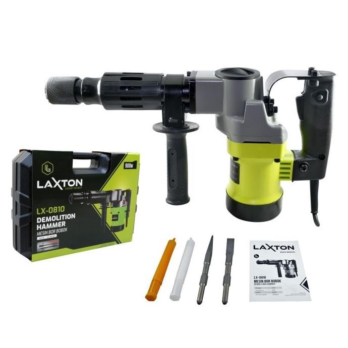 MESIN BOR BOBOK LAXTON LX-0810 DEMOLITION HAMMER HM0810 1111T