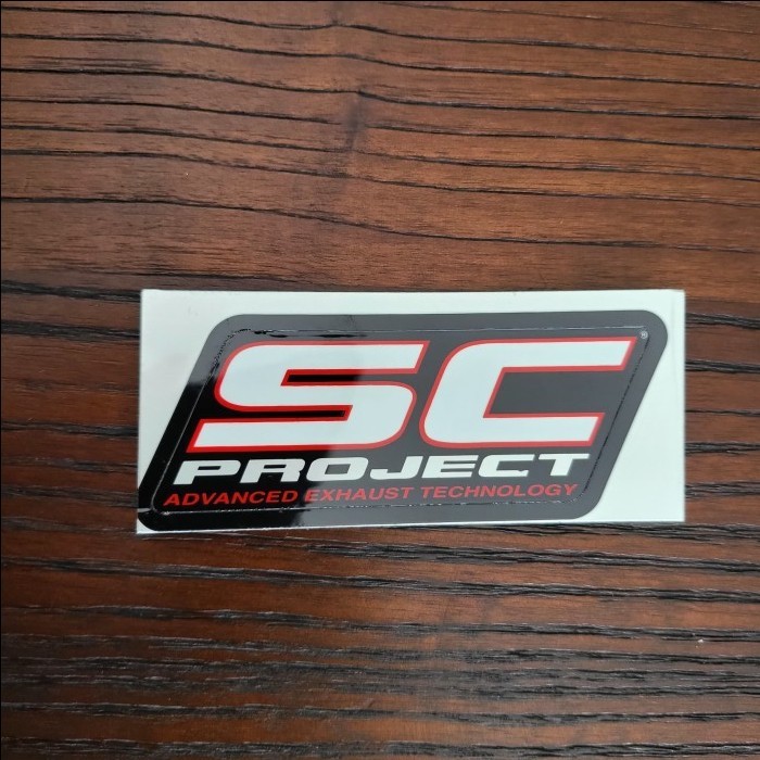 Sticker Original SC Project Advanced Exhaust Technology