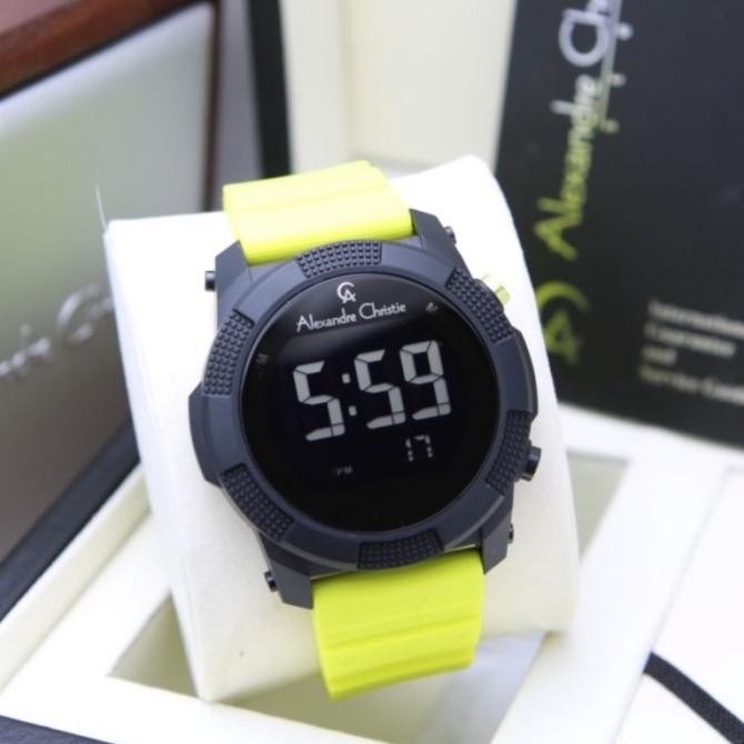 JAM TANGAN PRIA ALEXANDRE CHRISTIE AC9367 AC 9367 ORIGINAL RUBBER