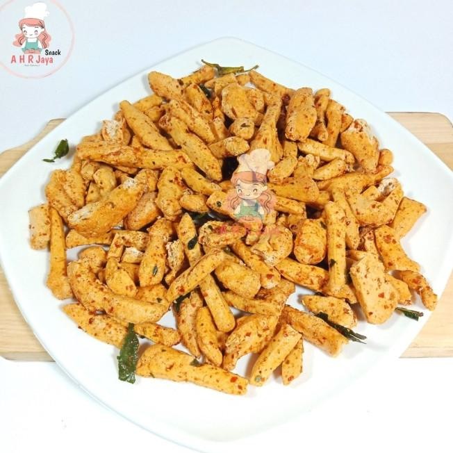 

Basreng 1Kg / Bakso Goreng Pedas Daun Jeruk / Basreng Stik Pedas