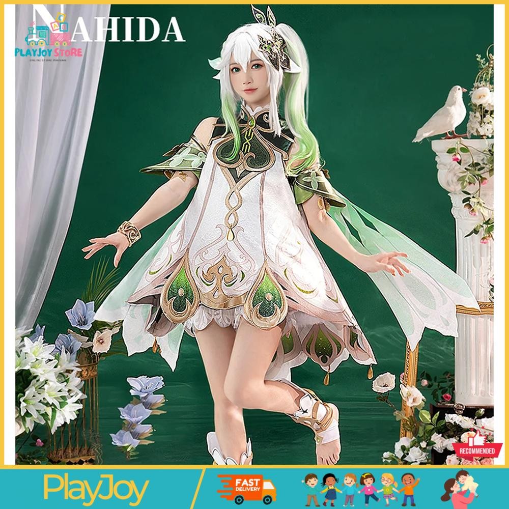 Kostum Cosplay Nahida Kusanali Genshin Impact Size S - YY-8