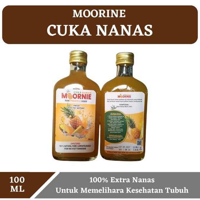 

Cuka Nanas Moornie - Bantu Jaga Kontrol Gula Darah Dan Persendian 100% Pure Extract Nanas Organik Dengan Botol Kaca