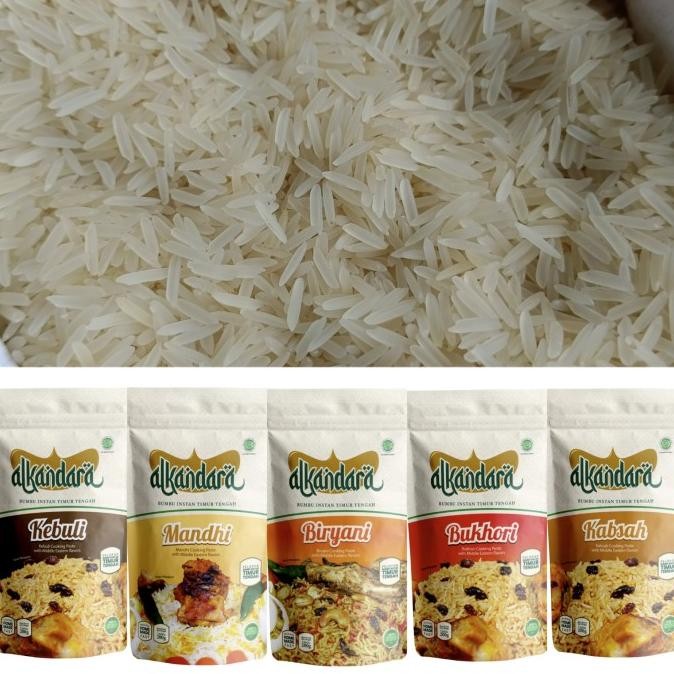 

Paket Beras Basmati + Bumbu Alkandara Os17