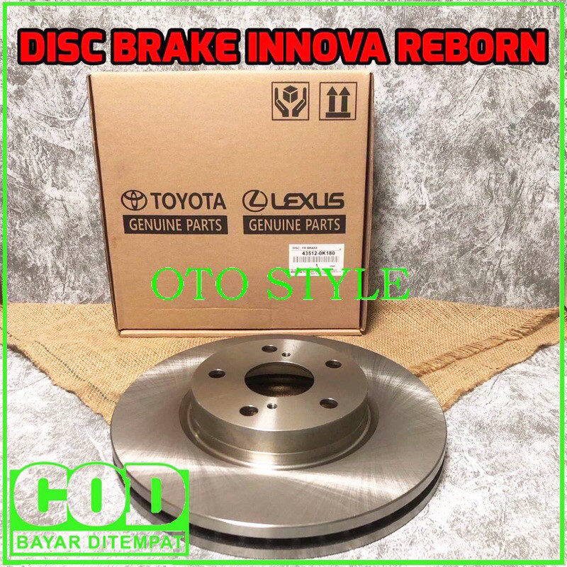 DISC BRAKE INNOVA REBORN - PIRINGAN CAKRAM DEPAN TOYOTA INNOVA REBORN